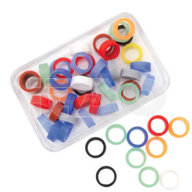 Anelli codificatori assortiti Large 50pz.