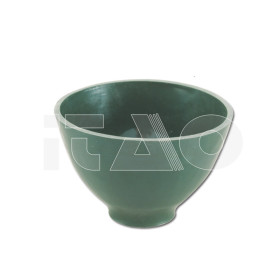 Tazza silicone verde jumbo ø 160mm 1 pz.