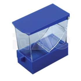 Porta rulli di cotone blu 1 pz.