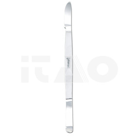 Spatola a coltello manico metallo 175mm 1pz.