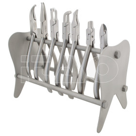 Organizer per pinze in metallo autocavabile 1 pz.