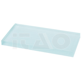 Piastra per miscelazione cemento 150x80x12 mm  1 pz.