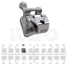 Brackets DB Roth SLI .022" UR2 5 pz.