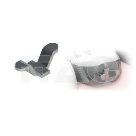 Ganci linguali ali di gabbiano da puntare 100pz.