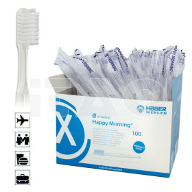 Spazzolini monouso Happy Morning 100 pz.