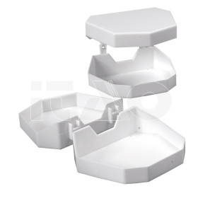 Zoccolatori plastica grandi 100sup.100inf.conf.200 pz.