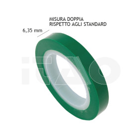 Nastro codificatore autoclavabile Verde 6,3mt
