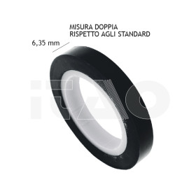 Nastro codificatore autoclavabile Nero 6,3mt