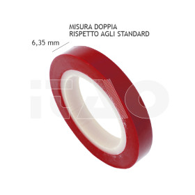 Nastro codificatore autoclavabile Rosso 6,3mt