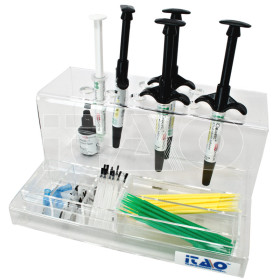 Organizer per compositi e accessori in plexiglass 1 pz.