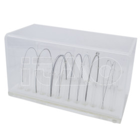 Porta archi in plexiglass con coperchio e cerniera 1 pz.