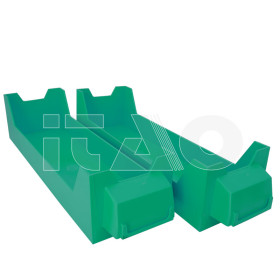 Contenitore per modelli plastica Verde 1 pz.