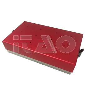 Cassetto sterilizzazione pinze rosso 1 pz.