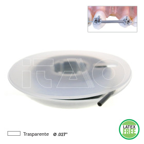 Tubo di protezione per archi .027" trasparente 3mt.