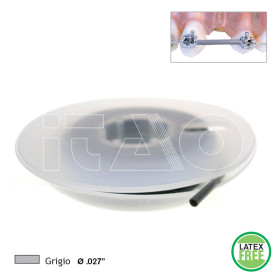 Tubo di protezione per archi .027" grigio 3mt.