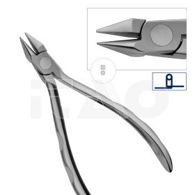 Pinza becco d'uccello (max .028") 1pz