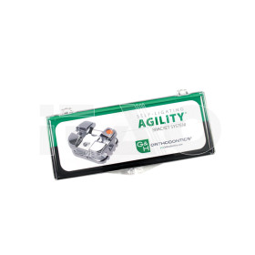 Brackets DB Agility SLB MBT .022" 1 caso g/can/pre 20pz.