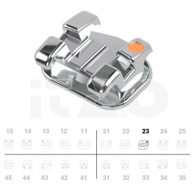 Brackets DB miniPrevail Roth .022" UL3 10pz.
