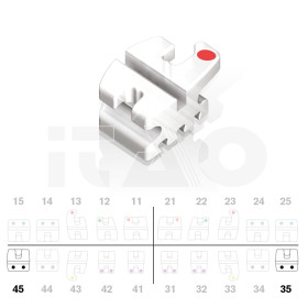 Brackets DB Prism Roth .018" LO5 5pz.