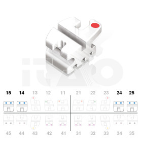 Brackets DB Prism MBT .022"...