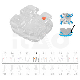 Brackets DB Agility Ceramic...
