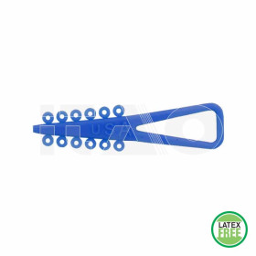 Legature Elastiche Bambino-Ties Ø .120" glow blue  1008pz.
