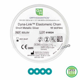 Catenelle elast. Dyna-Link .026' turchesi chiuse  4,5mt.