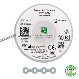 Catenelle Power-Linx .020' lunghe grigie 2mt.