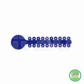 Legature Elastiche Select-Ties Ø .120" blu royal  1000pz.