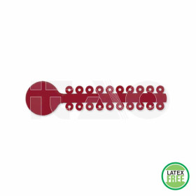 Legature Elastiche Select-Ties Ø .120" rosse  1000pz.