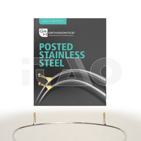 Archi acciaio TFI Posted .019x.025 - 22mm. 10pz.