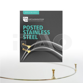 Archi acciaio XR1 Ball Post EFII .019x.025 - 24mm.  10pz.