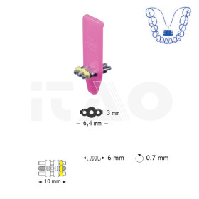 Viti universali 10 mm 10 pz.