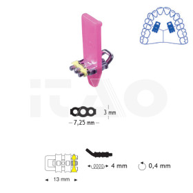 Viti micro monolaterali con guida ad U piegata in ALTO 13...