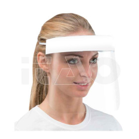 Visiera protettiva monouso bianca  cf. 12 visiere