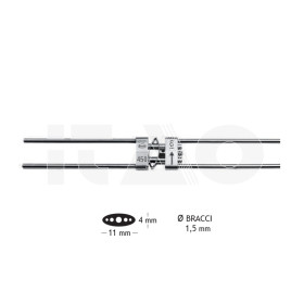 Espansore Riattivabile Leaf Expander 2 molle/450gr 6 mm 1...