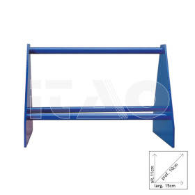 Porta pinze metallo blu 1 pz.