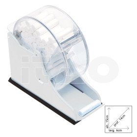 Porta rulli bianco 1 pz.