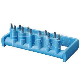 Porta frese a scatto azzurro 1 pz.