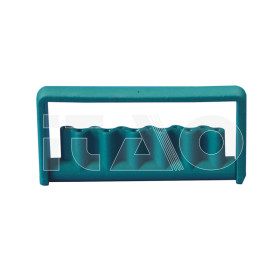 Porta frese a scatto verde 1 pz.