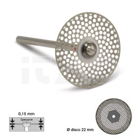 Disco diamantato nido d'ape per stripping 22mm spessore...