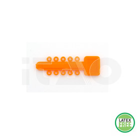 Legature Elastiche Ligatures Ø .115" arancioni  1040pz.