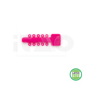 Legature Elastiche Ligatures Ø .115" fucsia  1040pz.