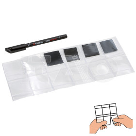 Portaradiografie scomponibili 500 pz. + 1 penna