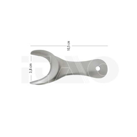 Retrattore singolo in acciaio 1pz.