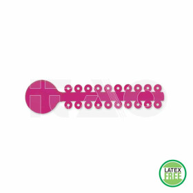 Legature Elastiche Select-Ties Ø .120" fucsia  1000pz.