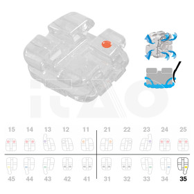 Brackets DB Agility Ceramic...