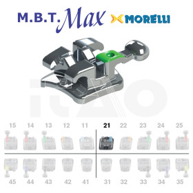 Brackets DB Max MBT .022" UL1 10 pz.