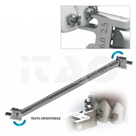 Altimetro per brackets orientabile 2,5 / 3 / 5,5 / 6 mm 1pz.