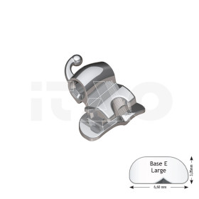 Tubi LR .022 diretti L/BUMP conv. Roth .045 HGG W/EXT BAS...